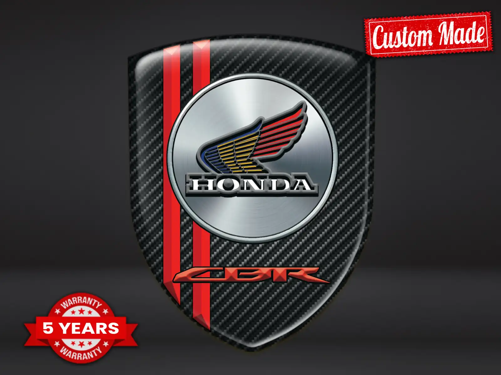 Honda Vinyl Logosticker Robust Universal Hochwertig
